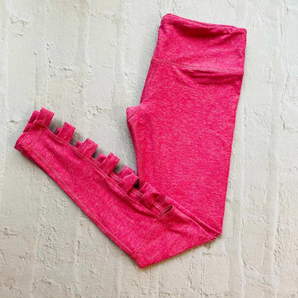 Scorpio Sol Pink Cutout Leggings Women's XS